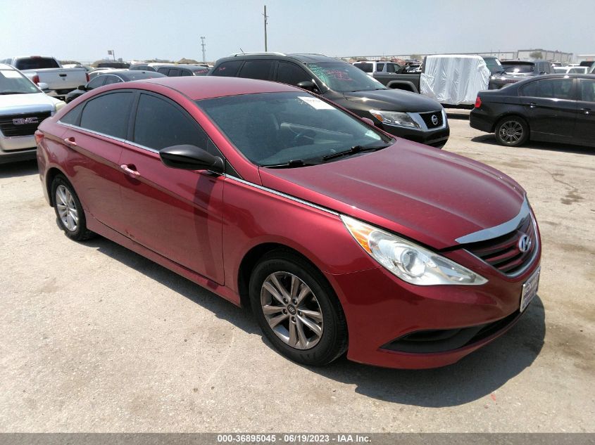 hyundai sonata 2014 5npeb4ac3eh861070