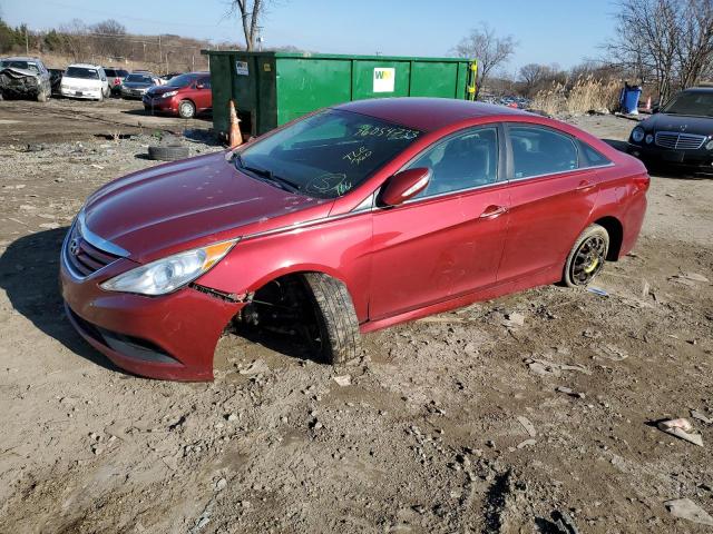 hyundai sonata gls 2014 5npeb4ac5eh839037