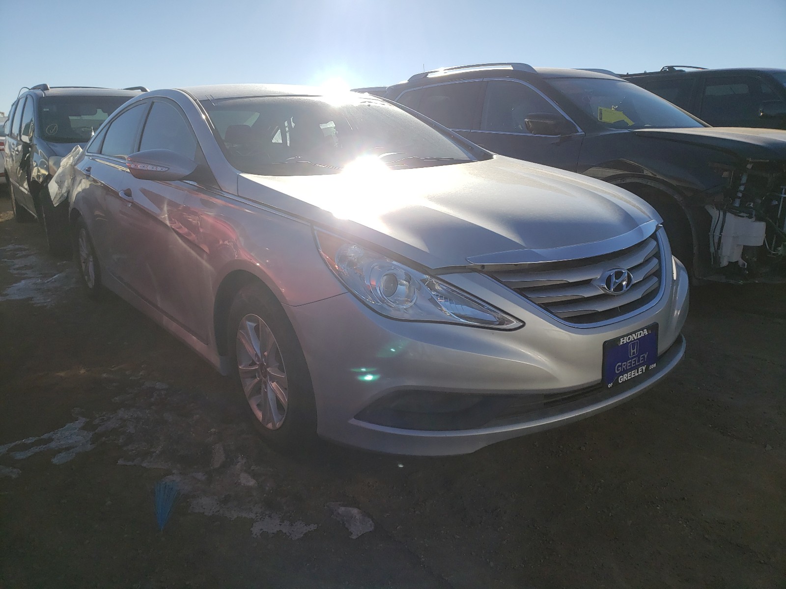 hyundai sonata gls 2014 5npeb4ac5eh858106