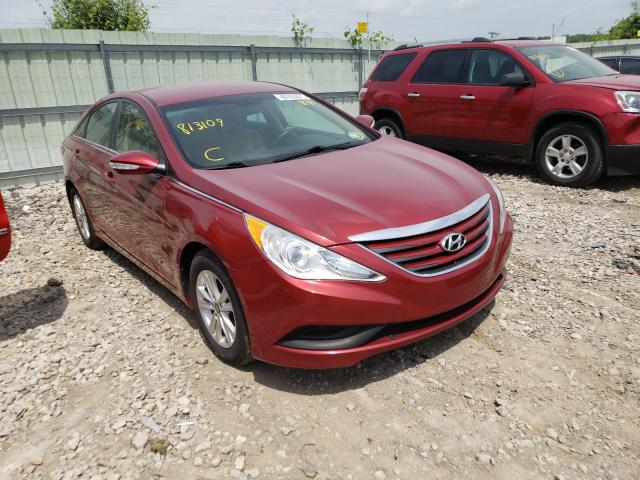 hyundai sonata gls 2014 5npeb4ac6eh813109