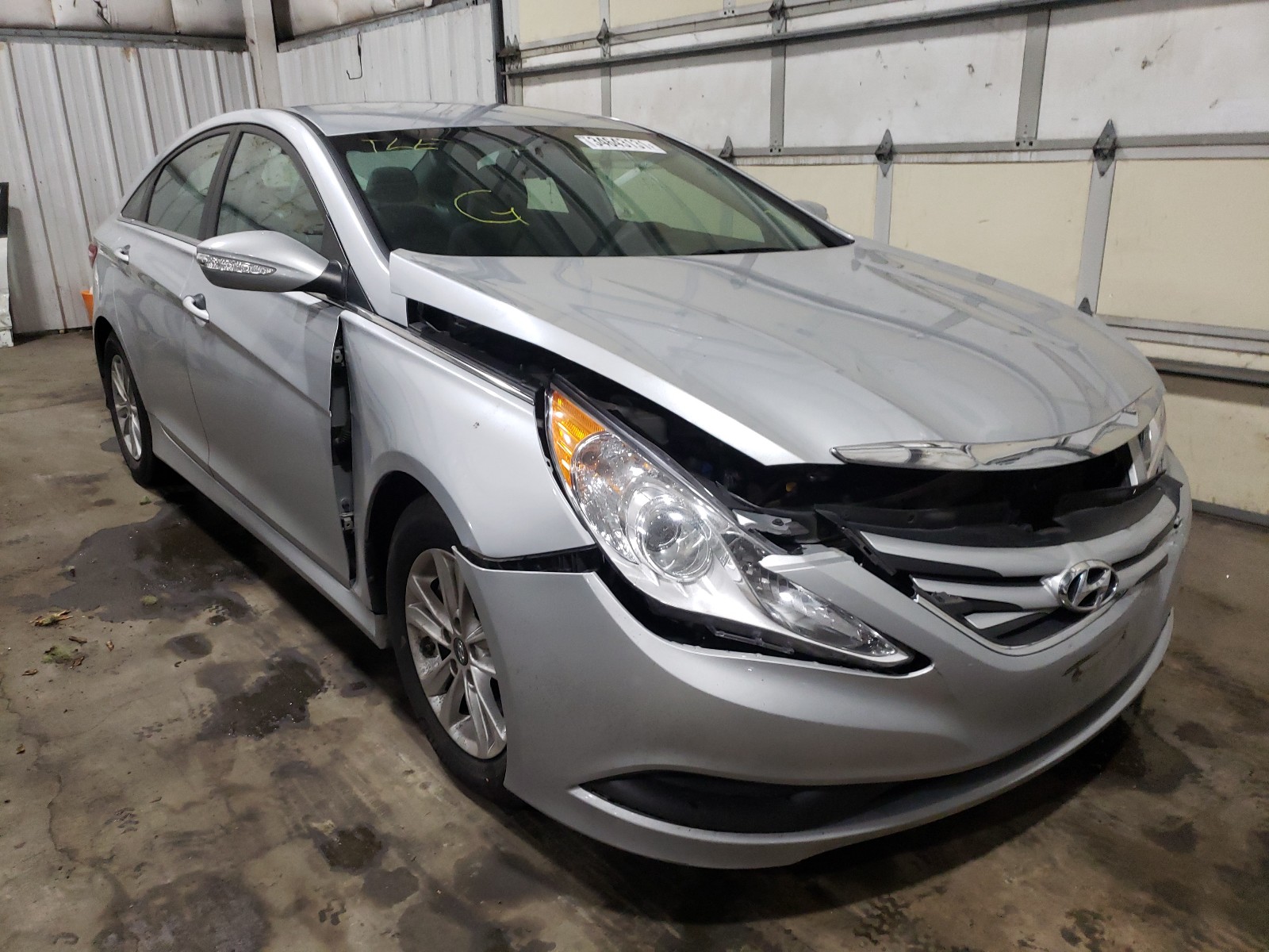 hyundai sonata gls 2014 5npeb4ac6eh825583