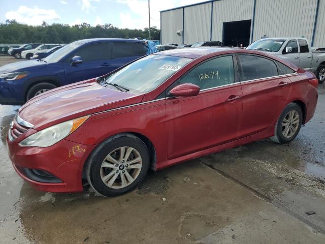 hyundai sonata gls 2014 5npeb4ac6eh847227