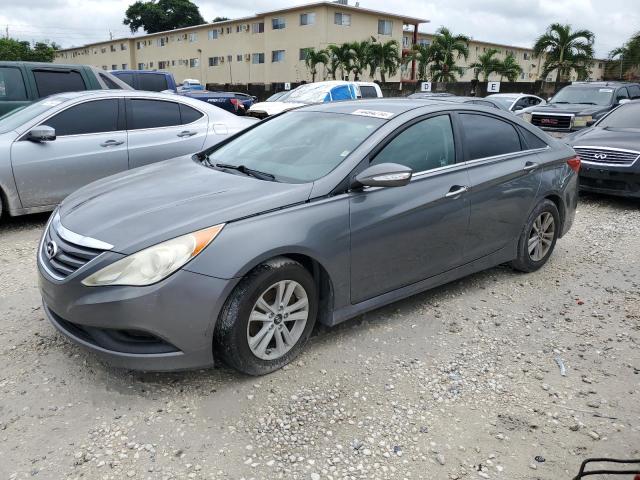 hyundai sonata gls 2014 5npeb4ac6eh887128