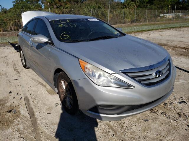 hyundai sonata gls 2014 5npeb4ac6eh917955