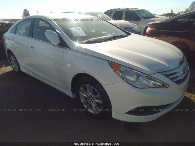 hyundai sonata gls 2014 5npeb4ac6eh937560