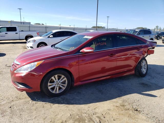 hyundai sonata gls 2014 5npeb4ac6eh944847