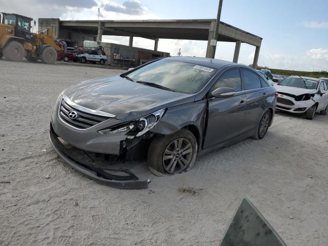 hyundai sonata gls 2014 5npeb4ac7eh901876