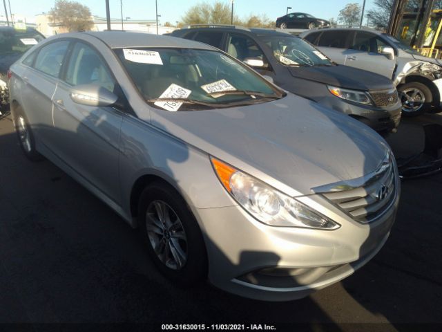 hyundai sonata gls 2014 5npeb4ac7eh921335