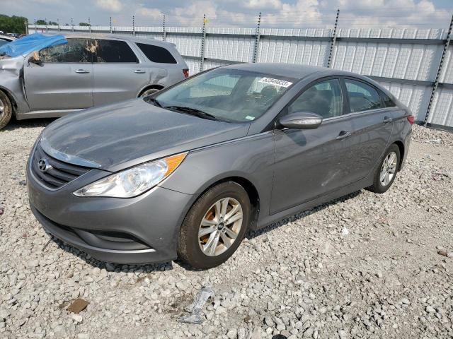 hyundai sonata gls 2014 5npeb4ac9eh813816