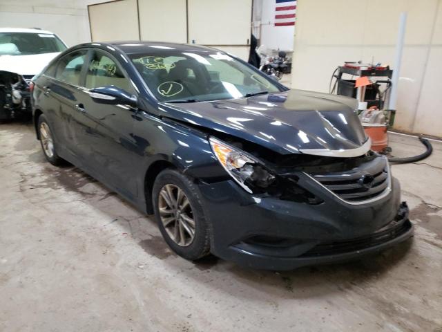 hyundai sonata gls 2014 5npeb4ac9eh911647