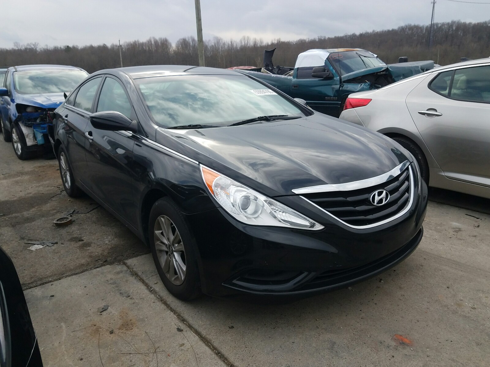 hyundai sonata gls 2011 5npeb4acxbh215200