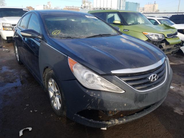 hyundai sonata gls 2014 5npeb4acxeh846047