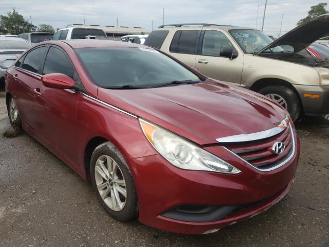 hyundai sonata gls 2014 5npeb4acxeh858165