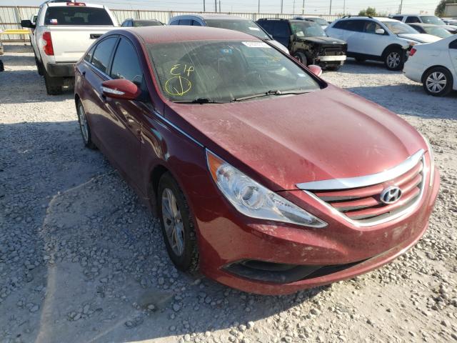 hyundai sonata gls 2014 5npeb4acxeh890825