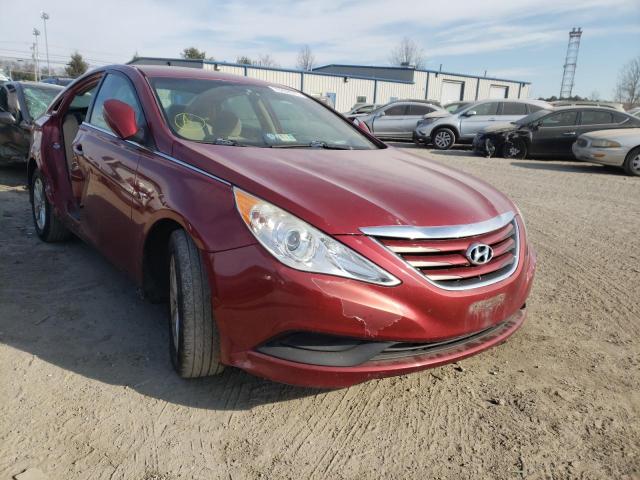 hyundai sonata gls 2014 5npeb4acxeh907400