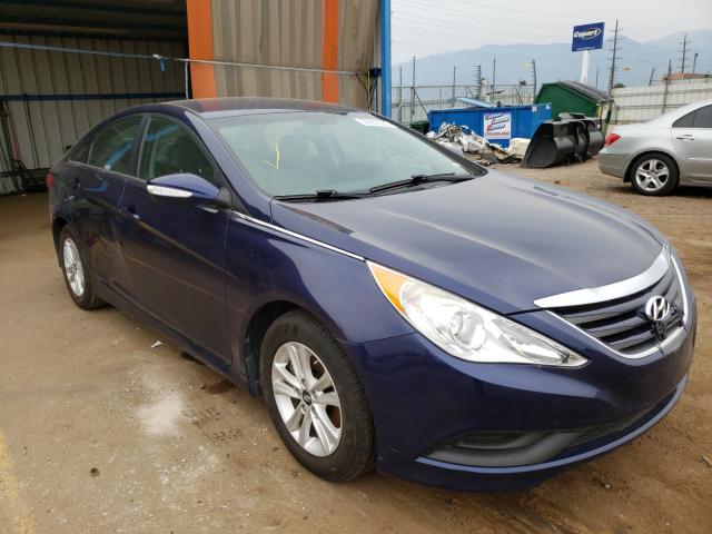 hyundai sonata gls 2014 5npeb4acxeh912791