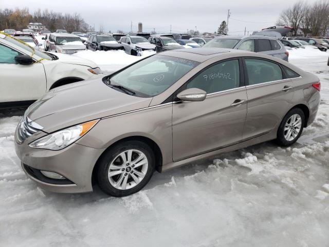 hyundai sonata gls 2014 5npeb4acxeh929137