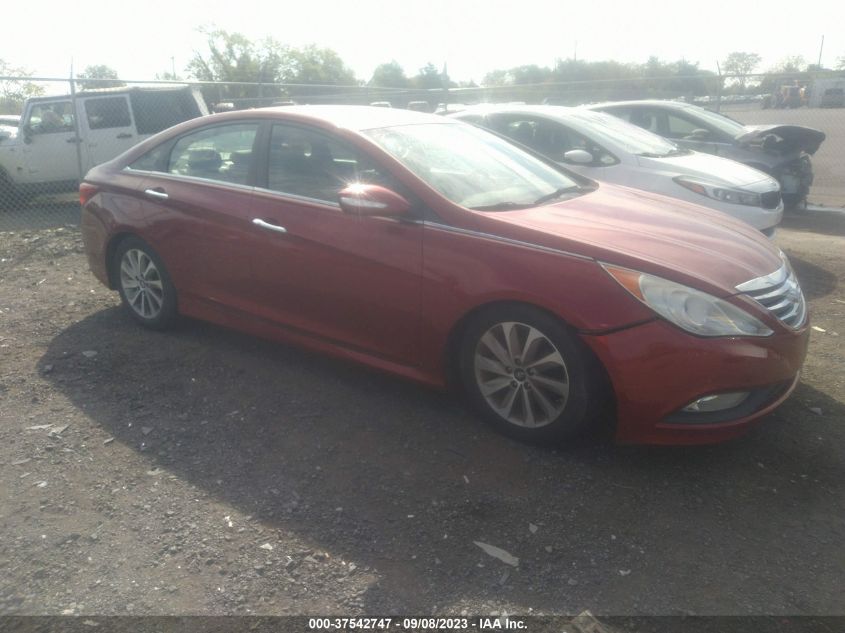 hyundai sonata 2014 5npec4ab9eh878878