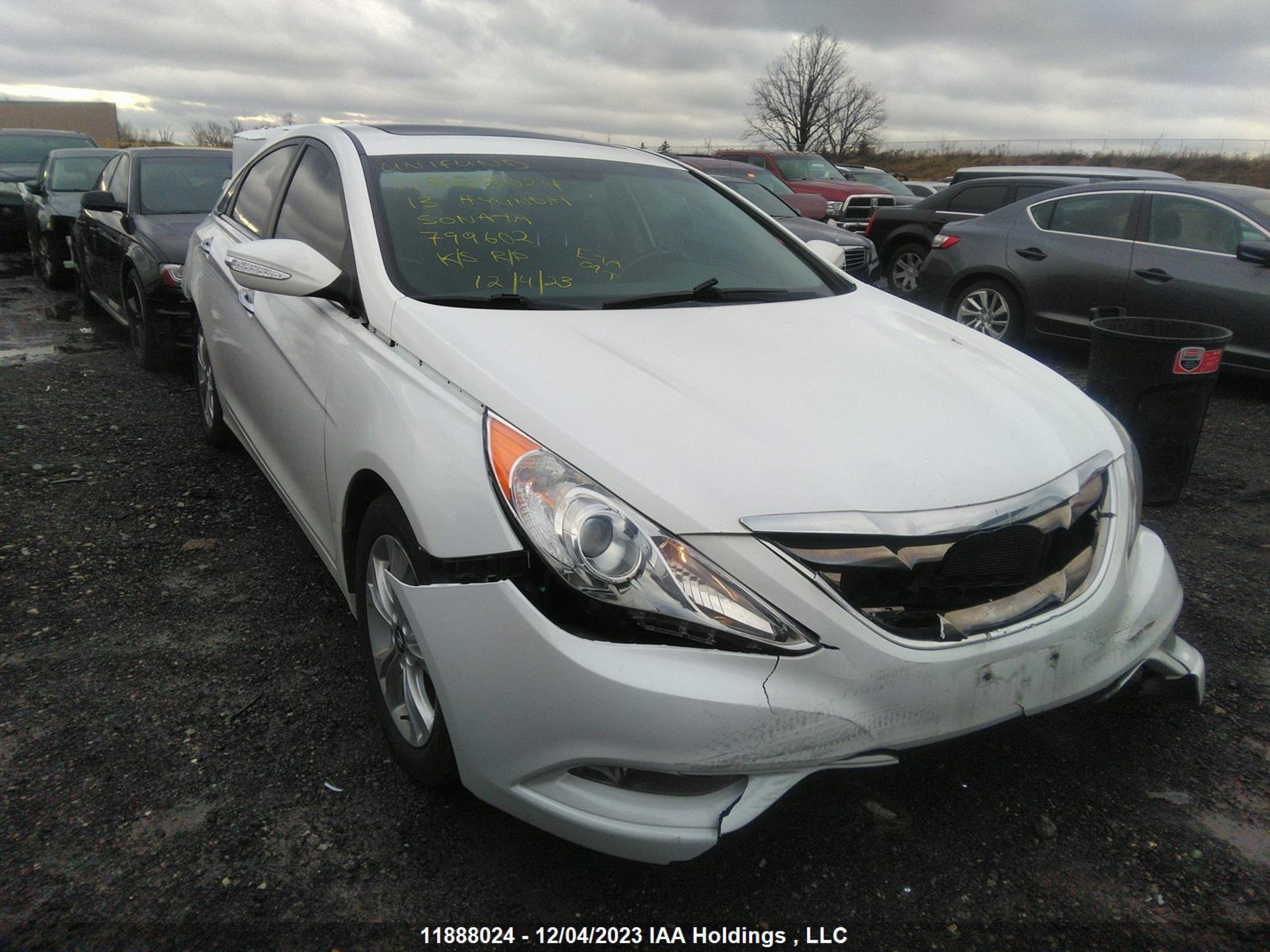 hyundai sonata 2013 5npec4ac1dh799602