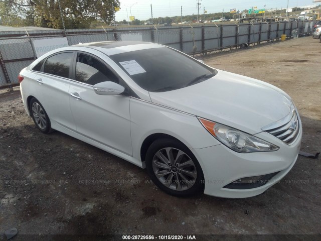 hyundai sonata 2014 5npec4ac5eh885240