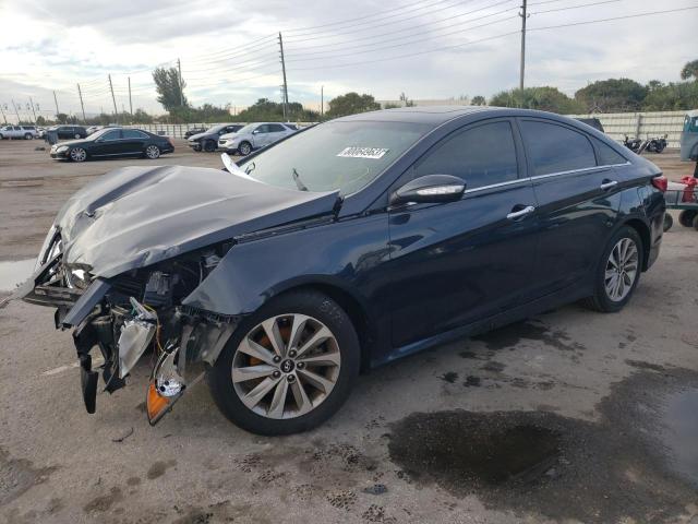 hyundai sonata se 2014 5npec4ac7eh815917