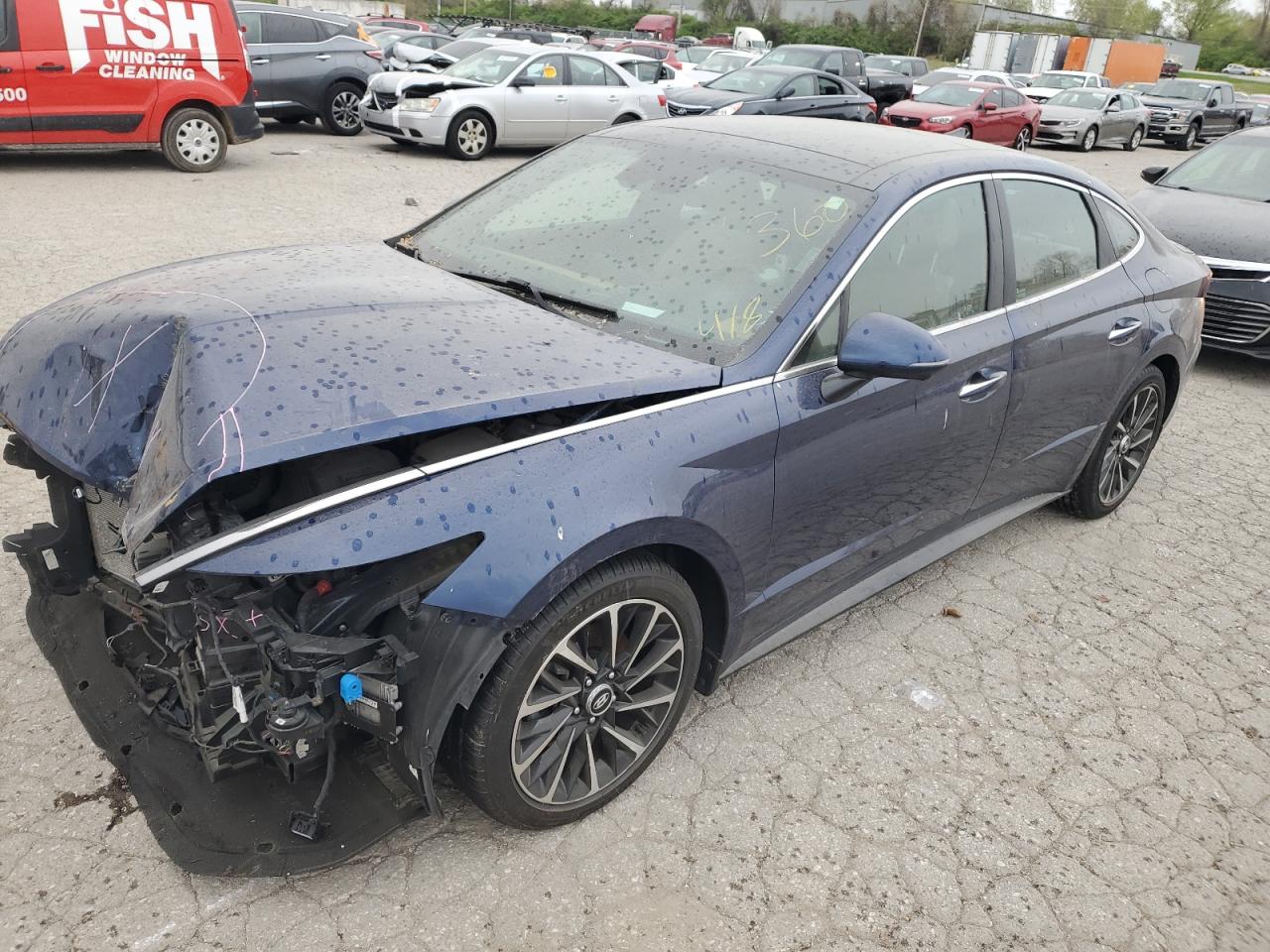 hyundai sonata 2021 5npeh4j27mh097387