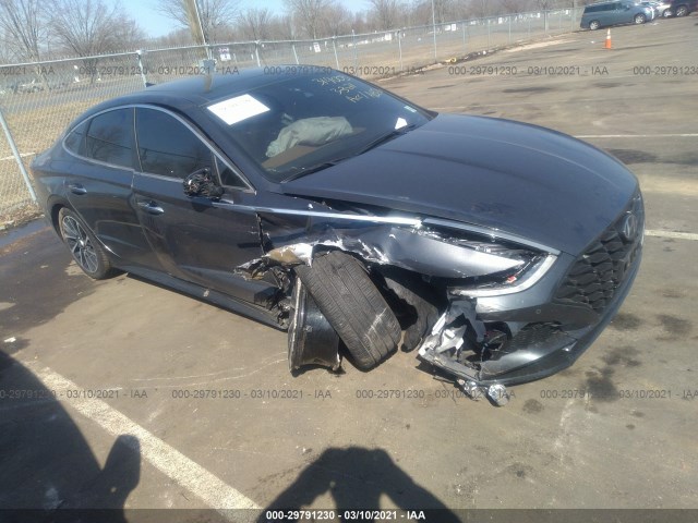 hyundai sonata 2021 5npeh4j28mh073891