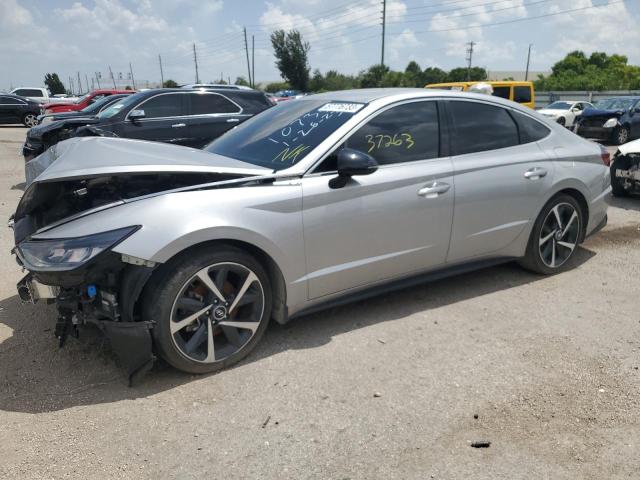 hyundai sonata sel 2021 5npej4j28mh107350