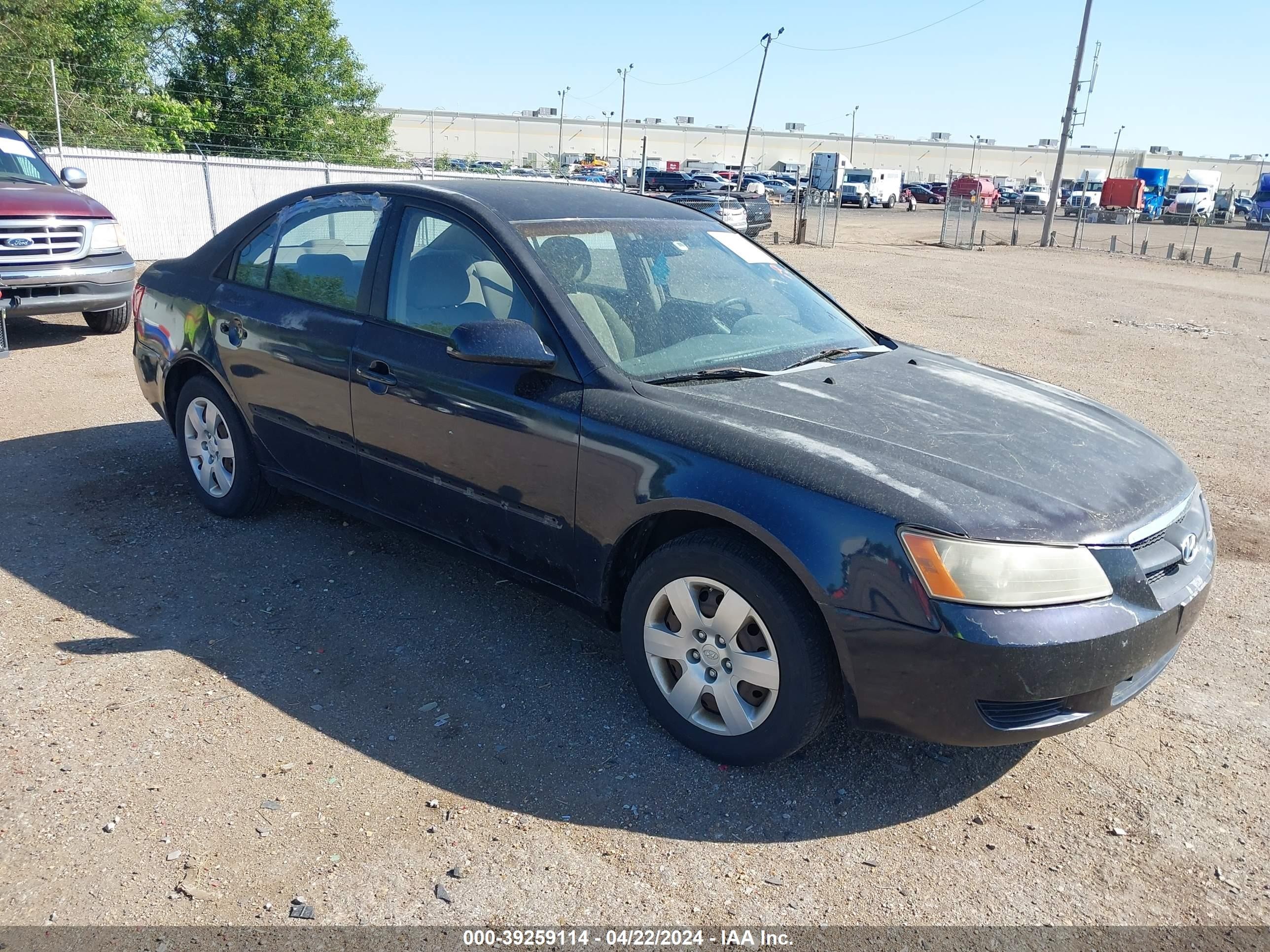 hyundai sonata 2007 5npet46c07h271093