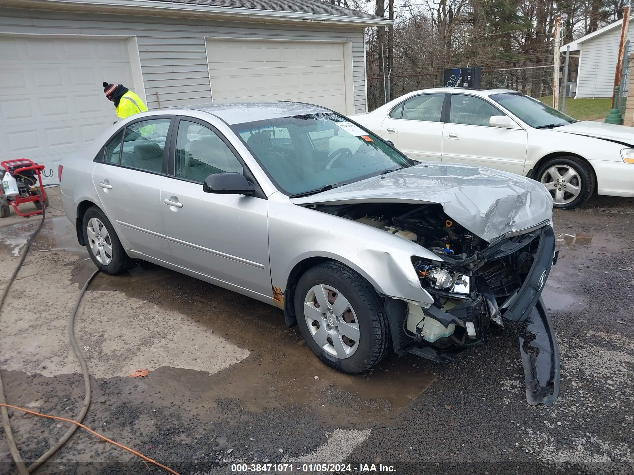 hyundai sonata 2008 5npet46c08h350779