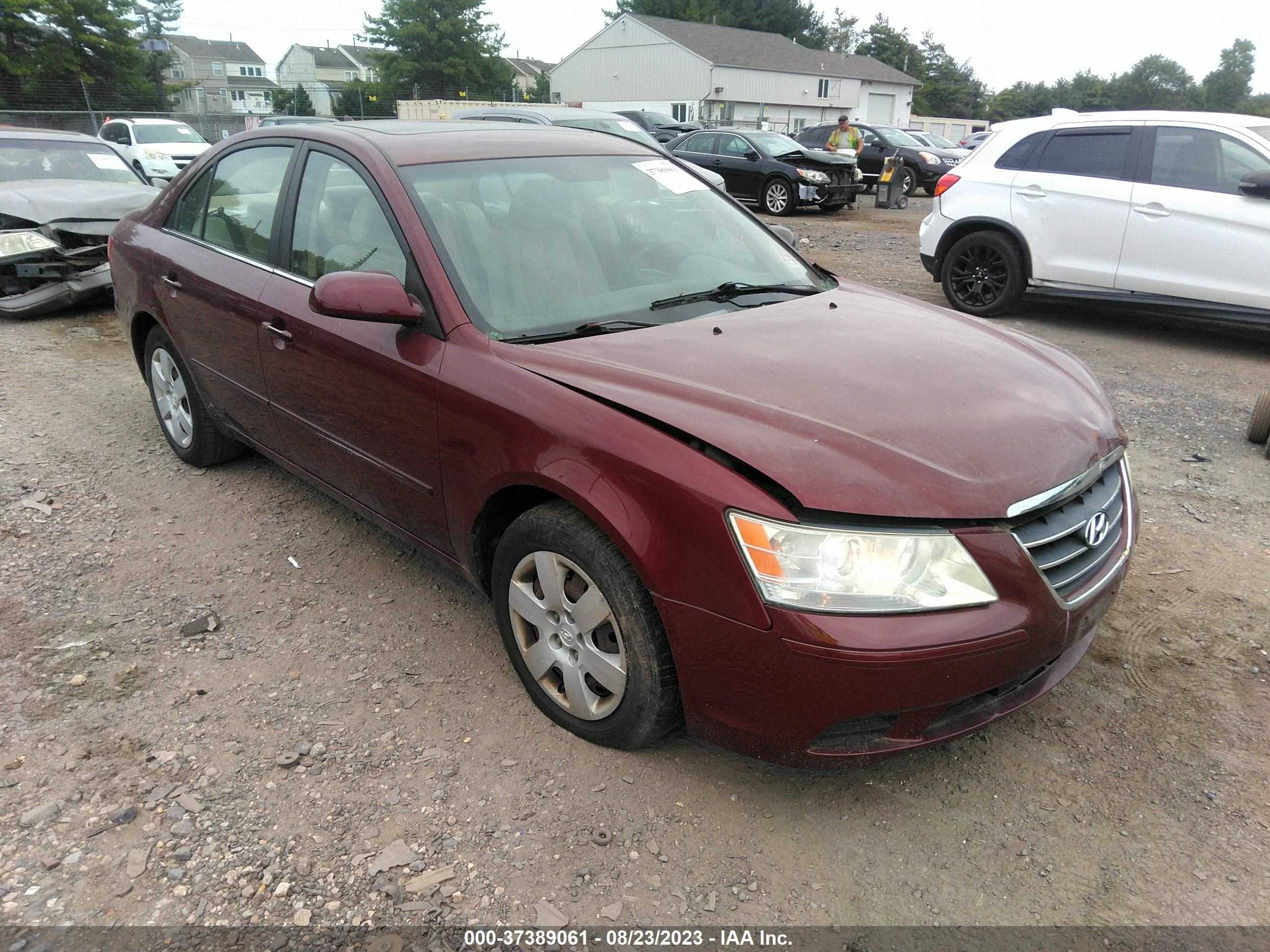 hyundai sonata 2009 5npet46c09h460524