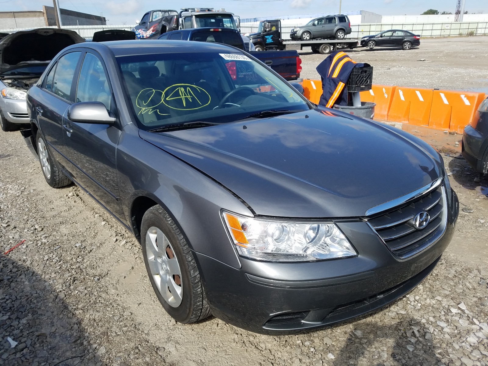 hyundai sonata gls 2009 5npet46c09h490929