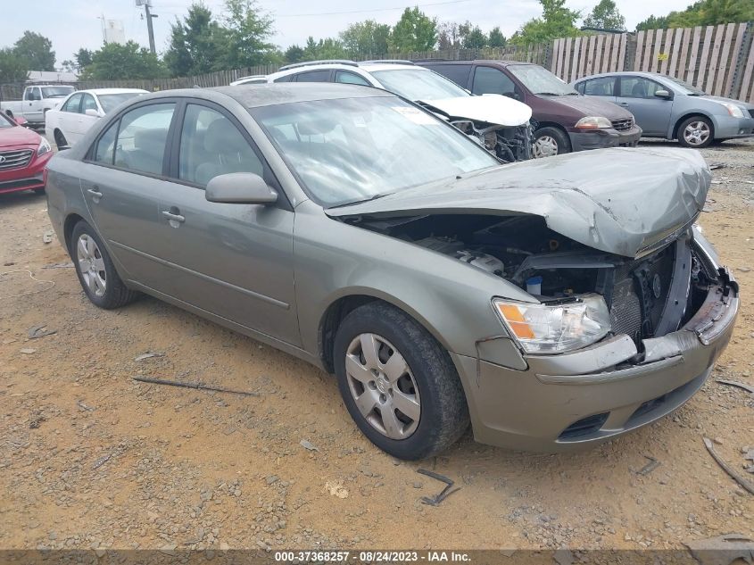 hyundai sonata 2009 5npet46c09h551583