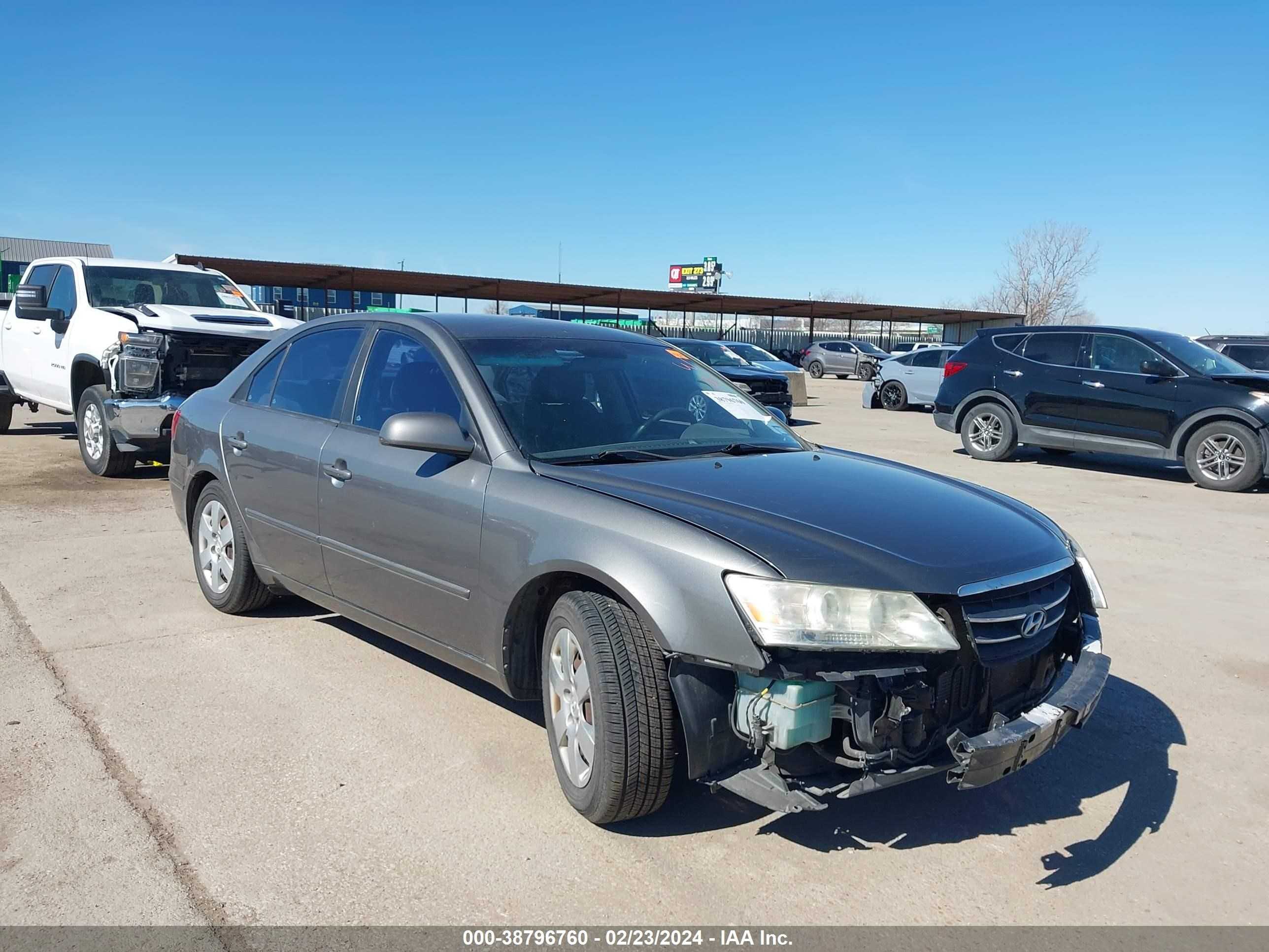 hyundai sonata 2009 5npet46c19h498585