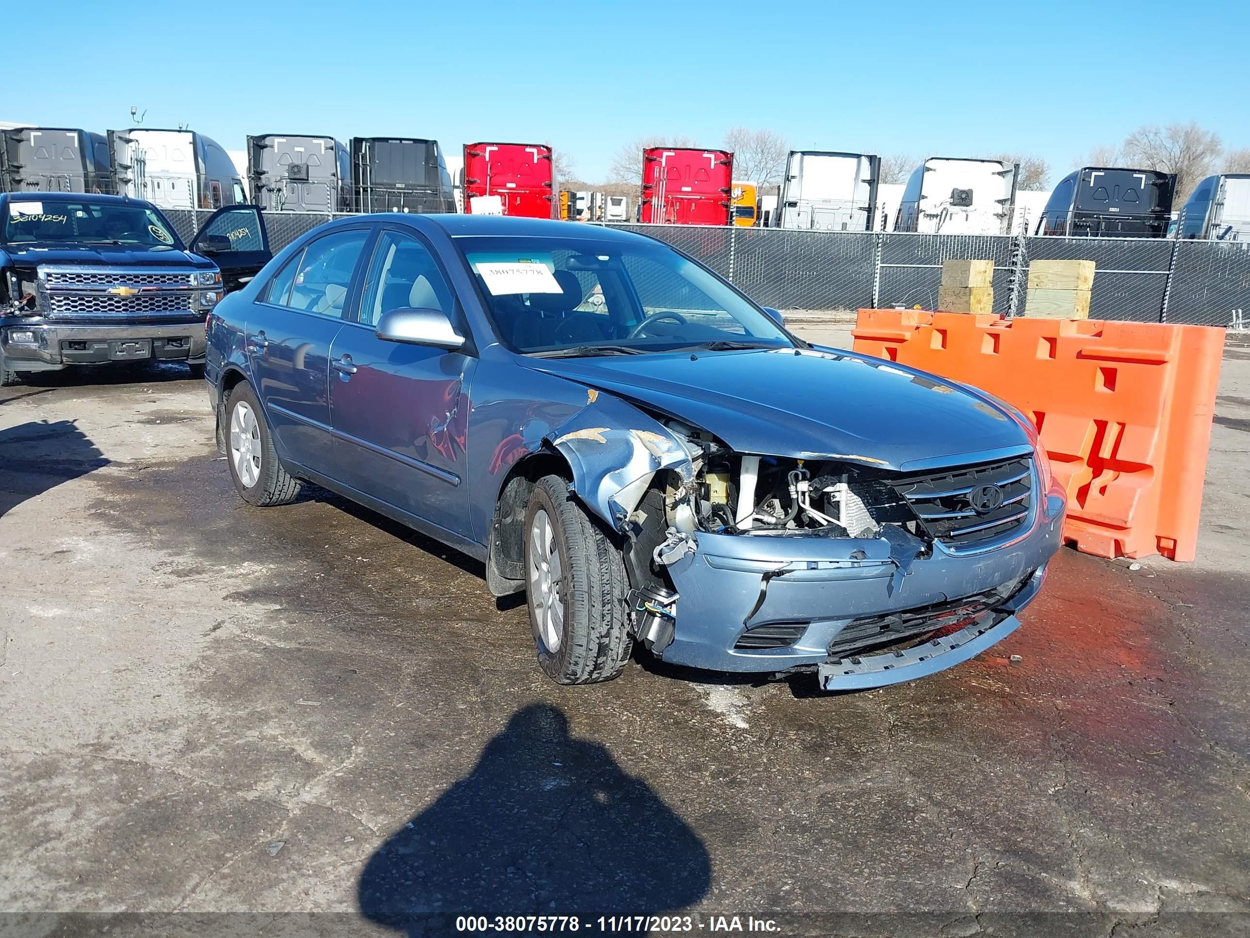 hyundai sonata 2009 5npet46c19h548093