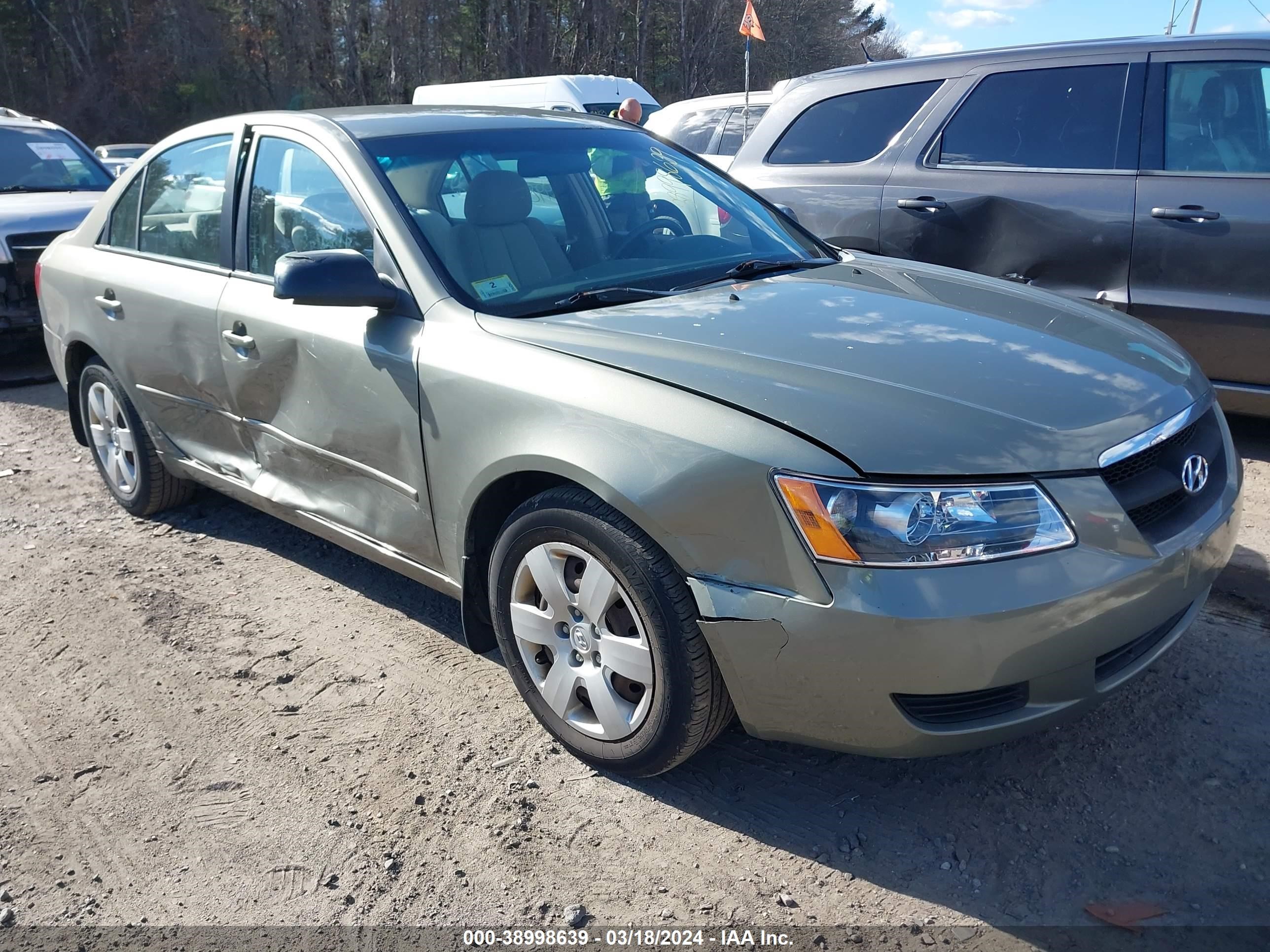 hyundai sonata 2008 5npet46c28h307495