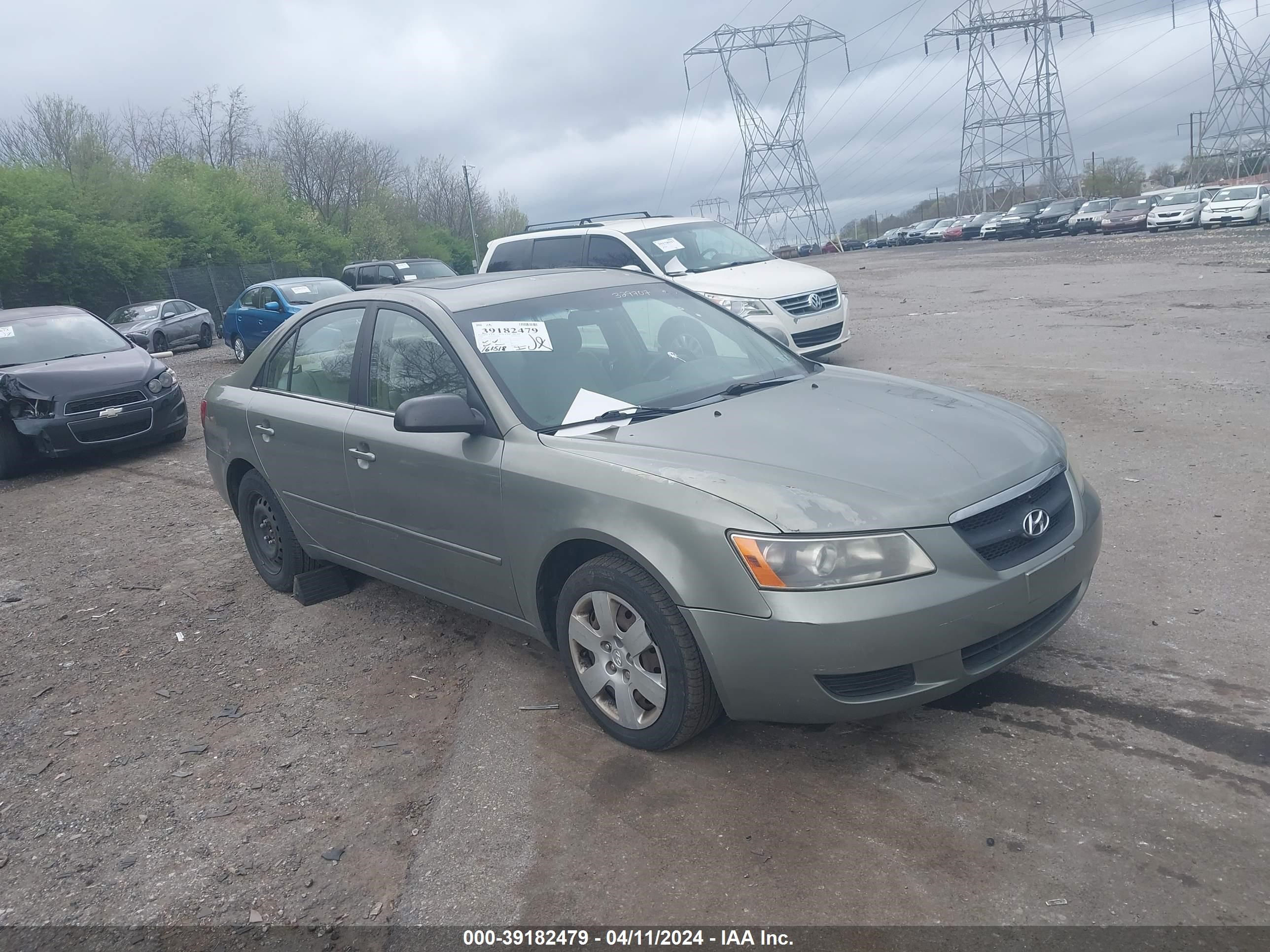 hyundai sonata 2008 5npet46c28h329707