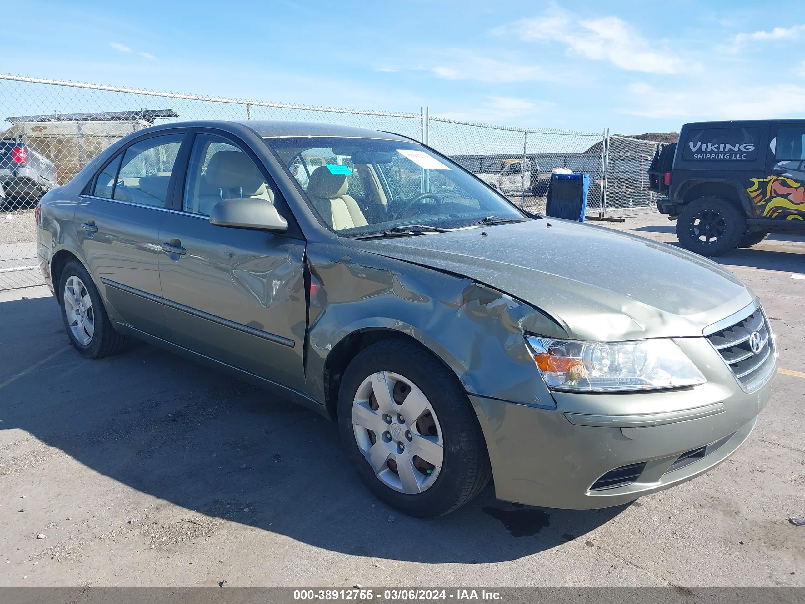 hyundai sonata 2009 5npet46c29h449153