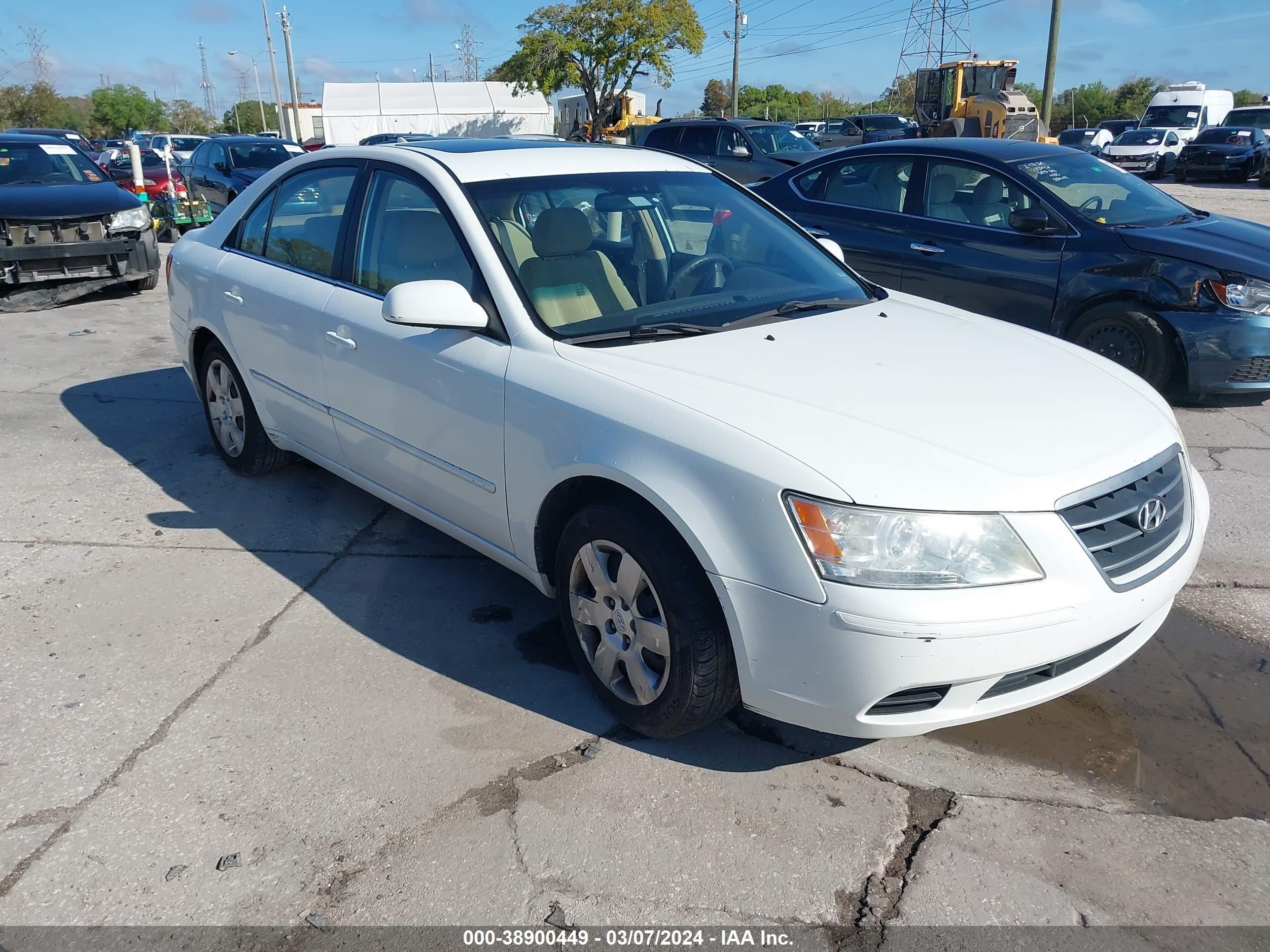 hyundai sonata 2009 5npet46c29h458211