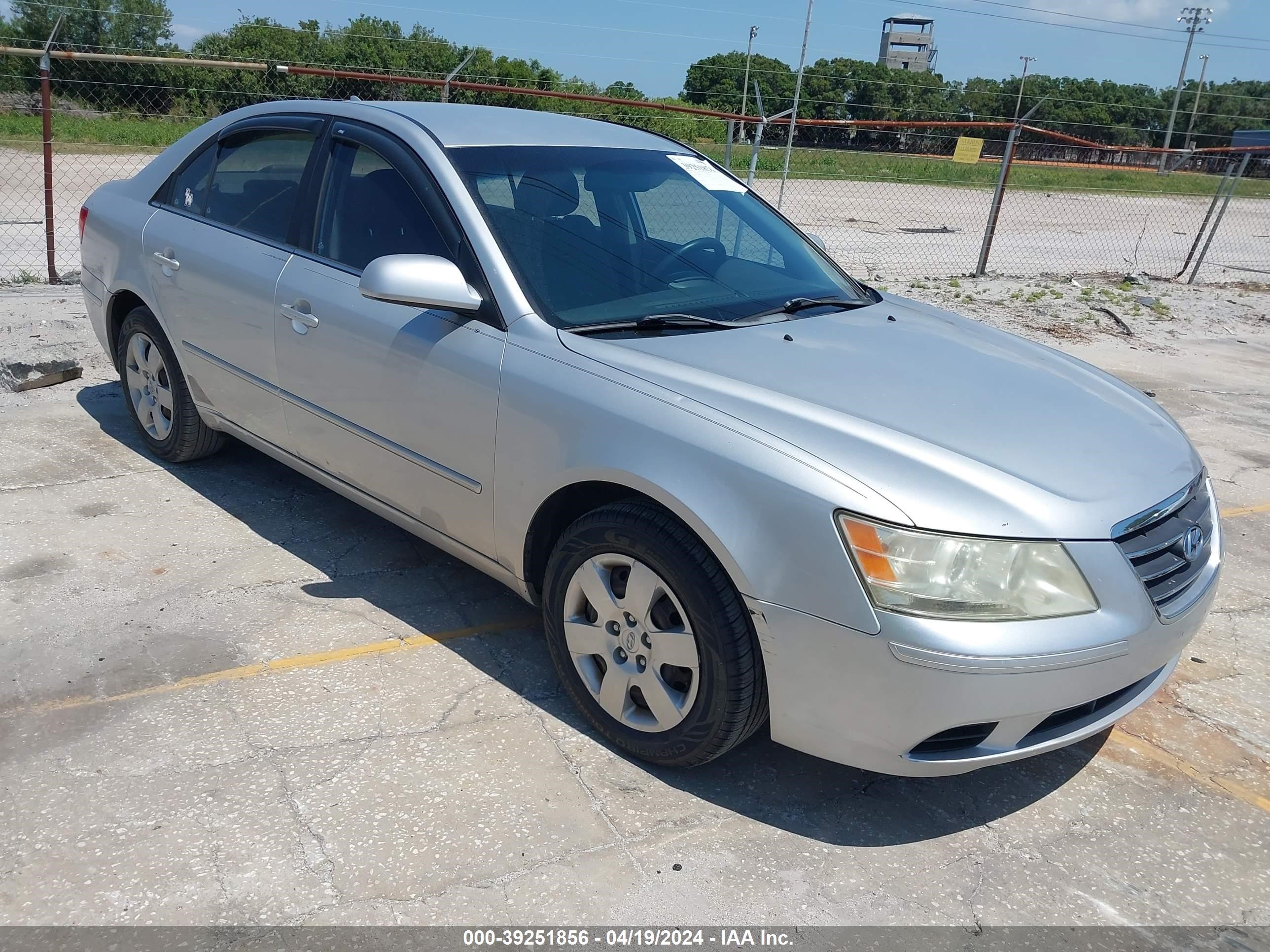 hyundai sonata 2009 5npet46c29h504586