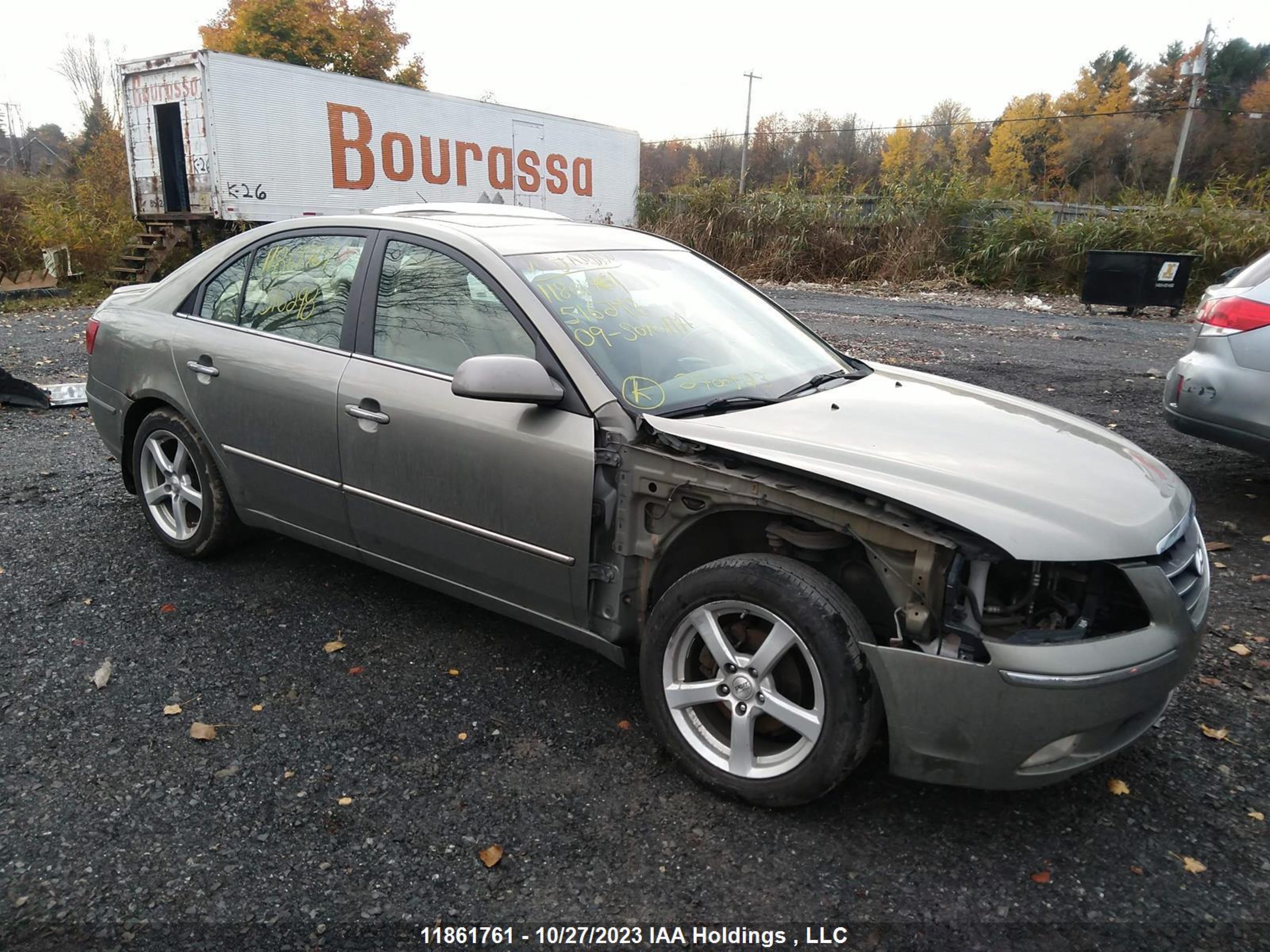 hyundai sonata 2009 5npet46c29h516298