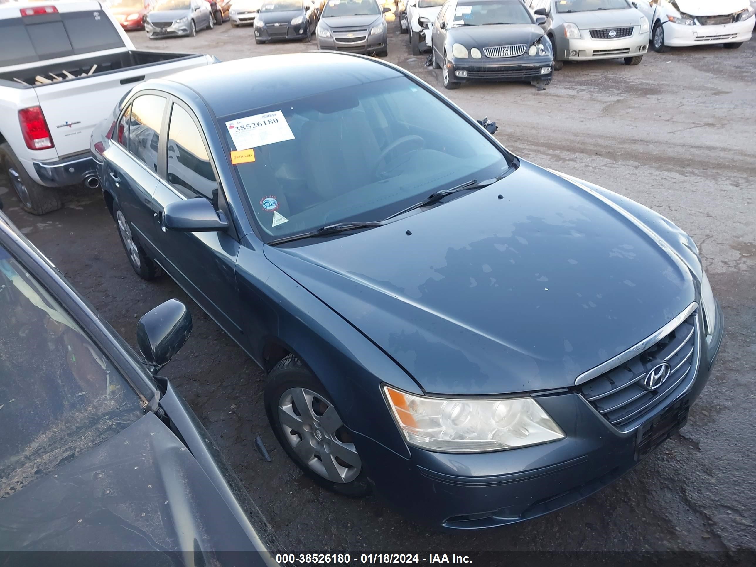 hyundai sonata 2009 5npet46c39h456547