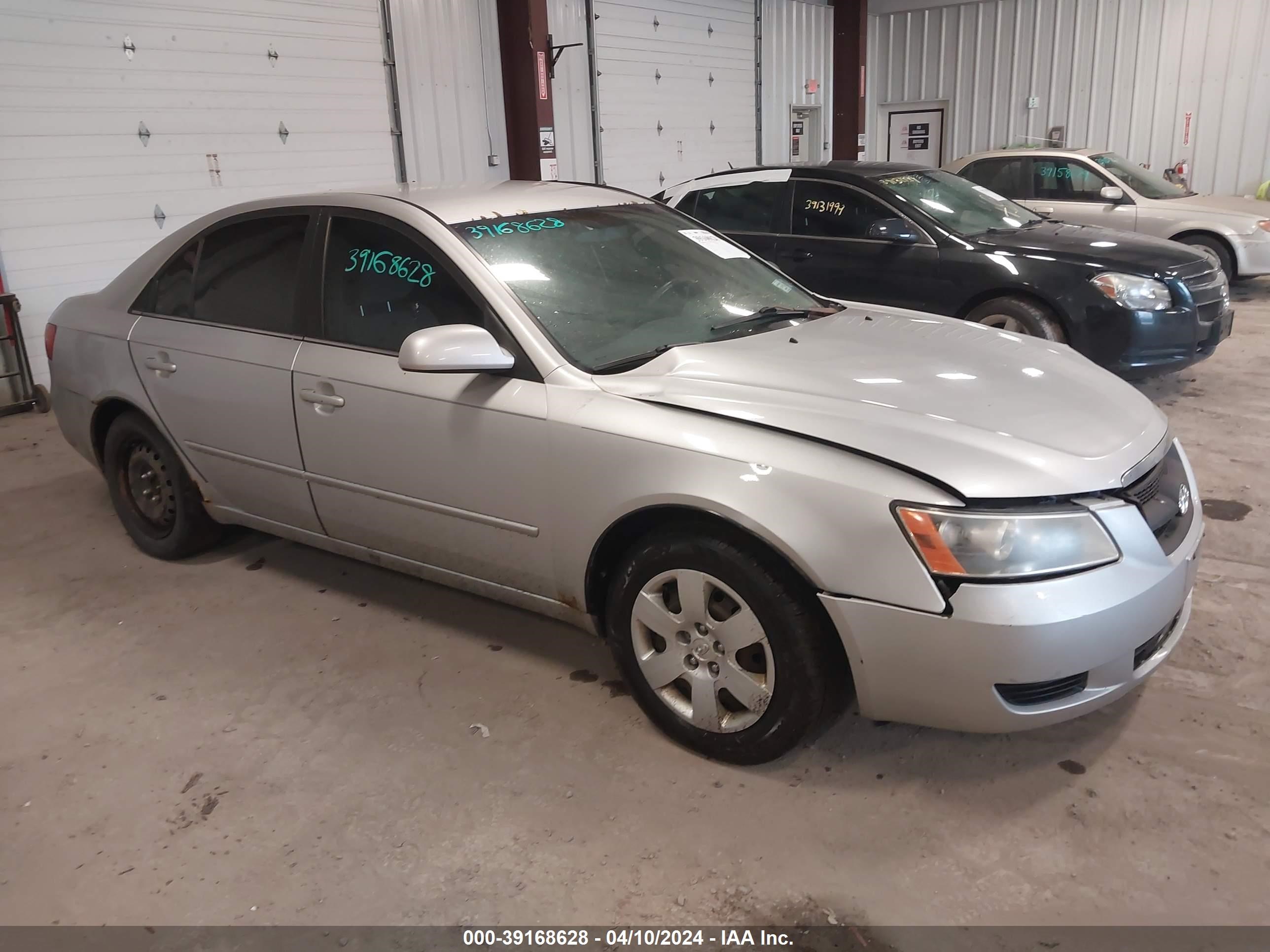 hyundai sonata 2007 5npet46c47h195698