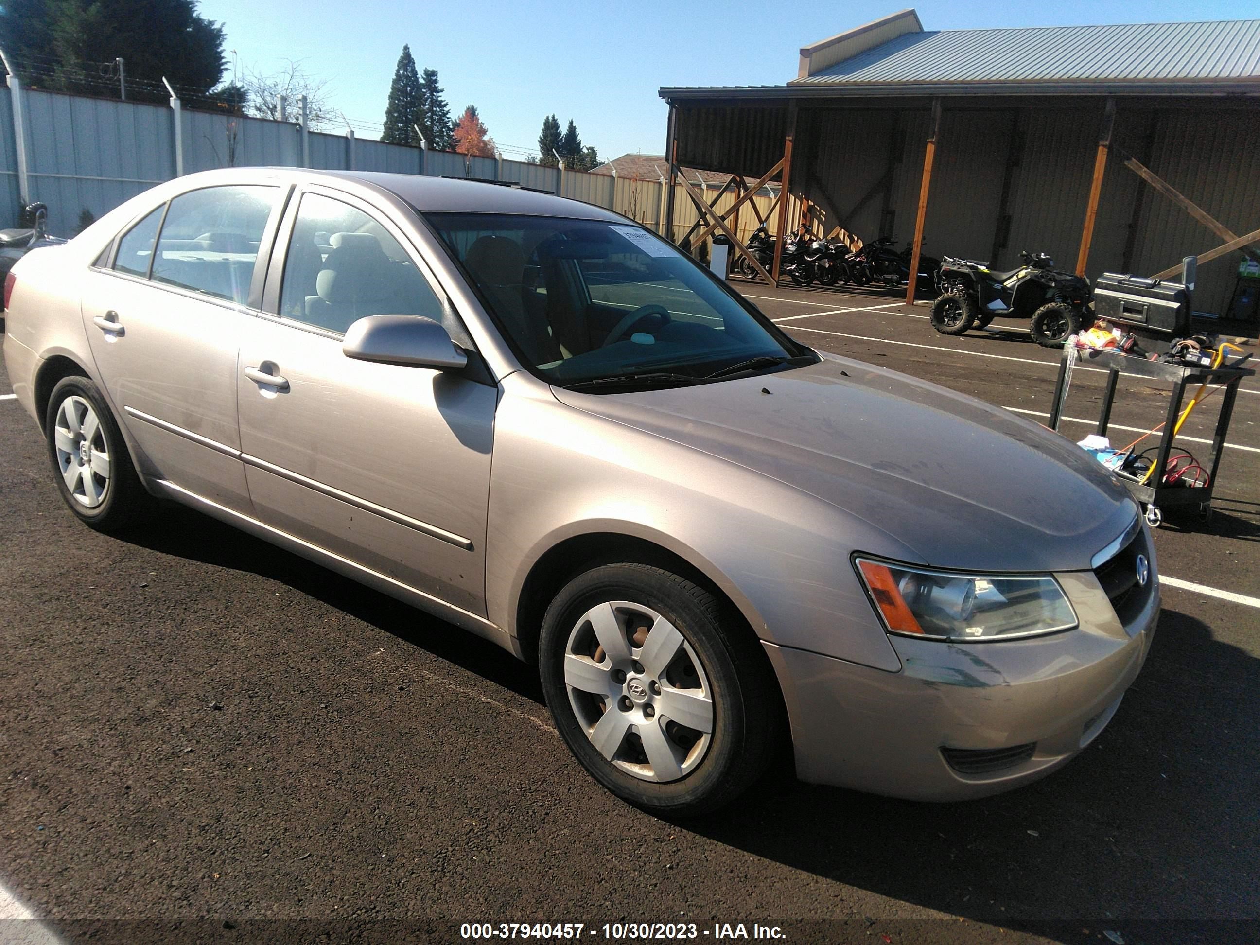 hyundai sonata 2008 5npet46c48h387480