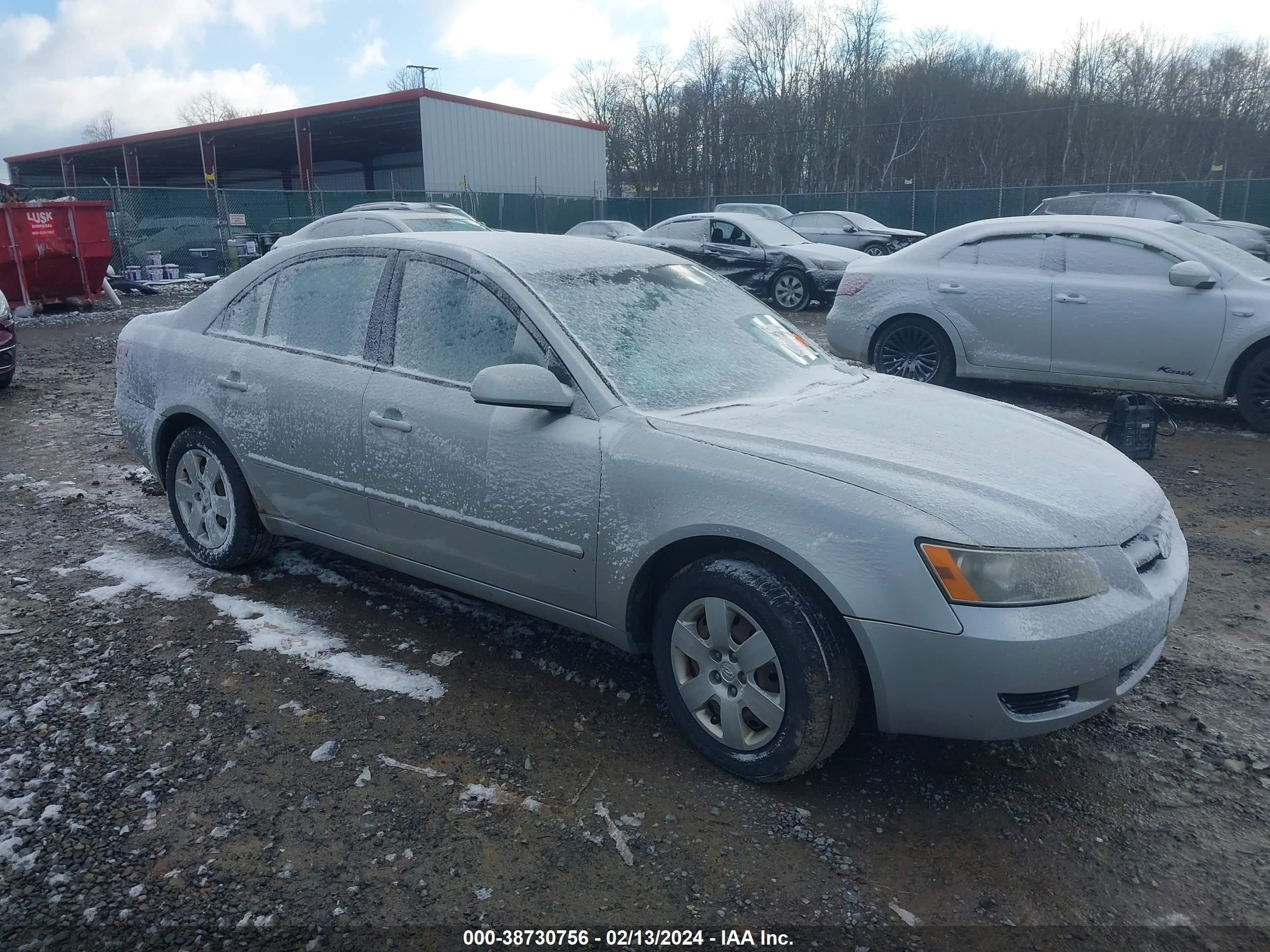 hyundai sonata 2008 5npet46c48h402706