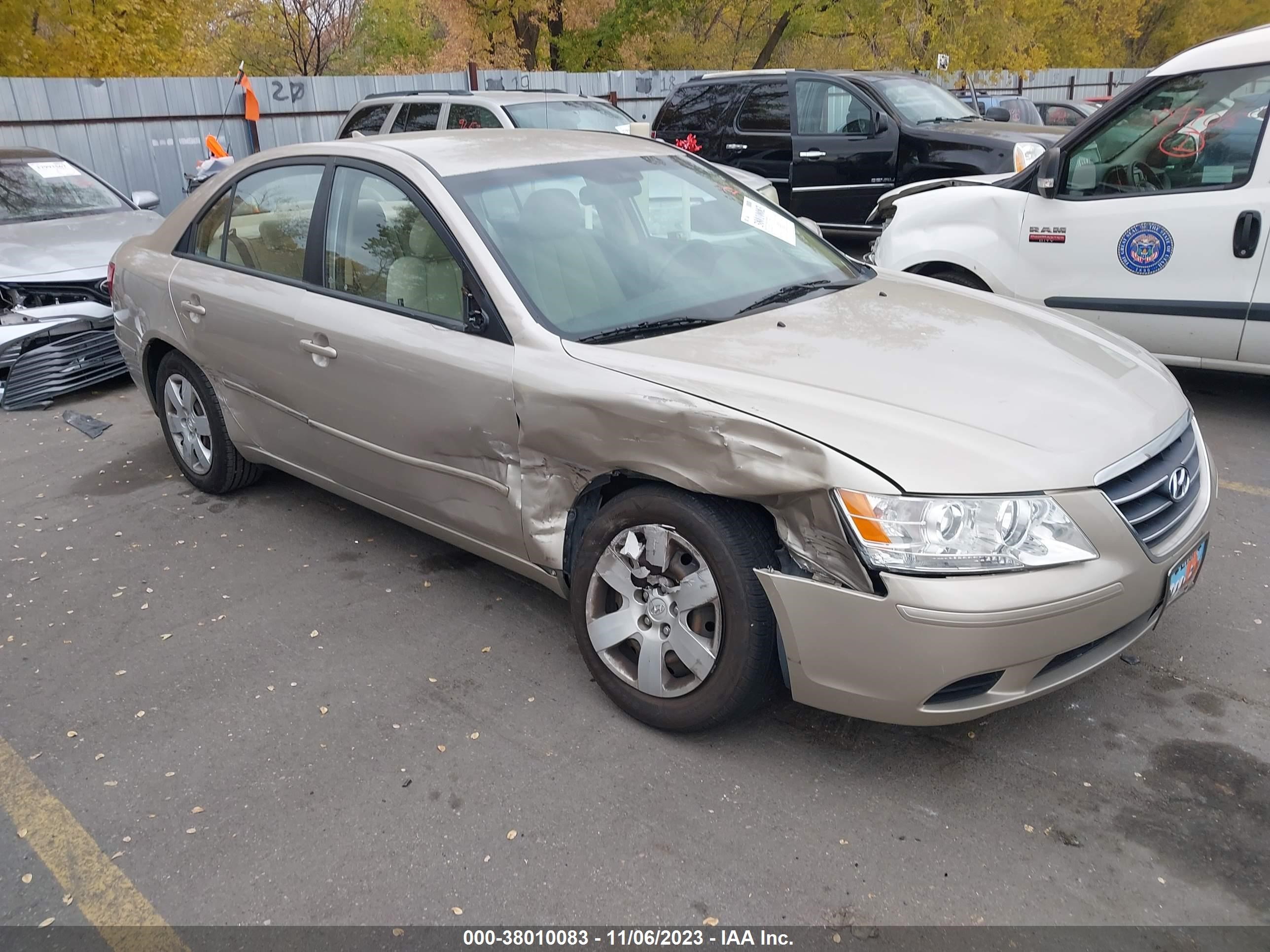 hyundai sonata 2009 5npet46c49h450160