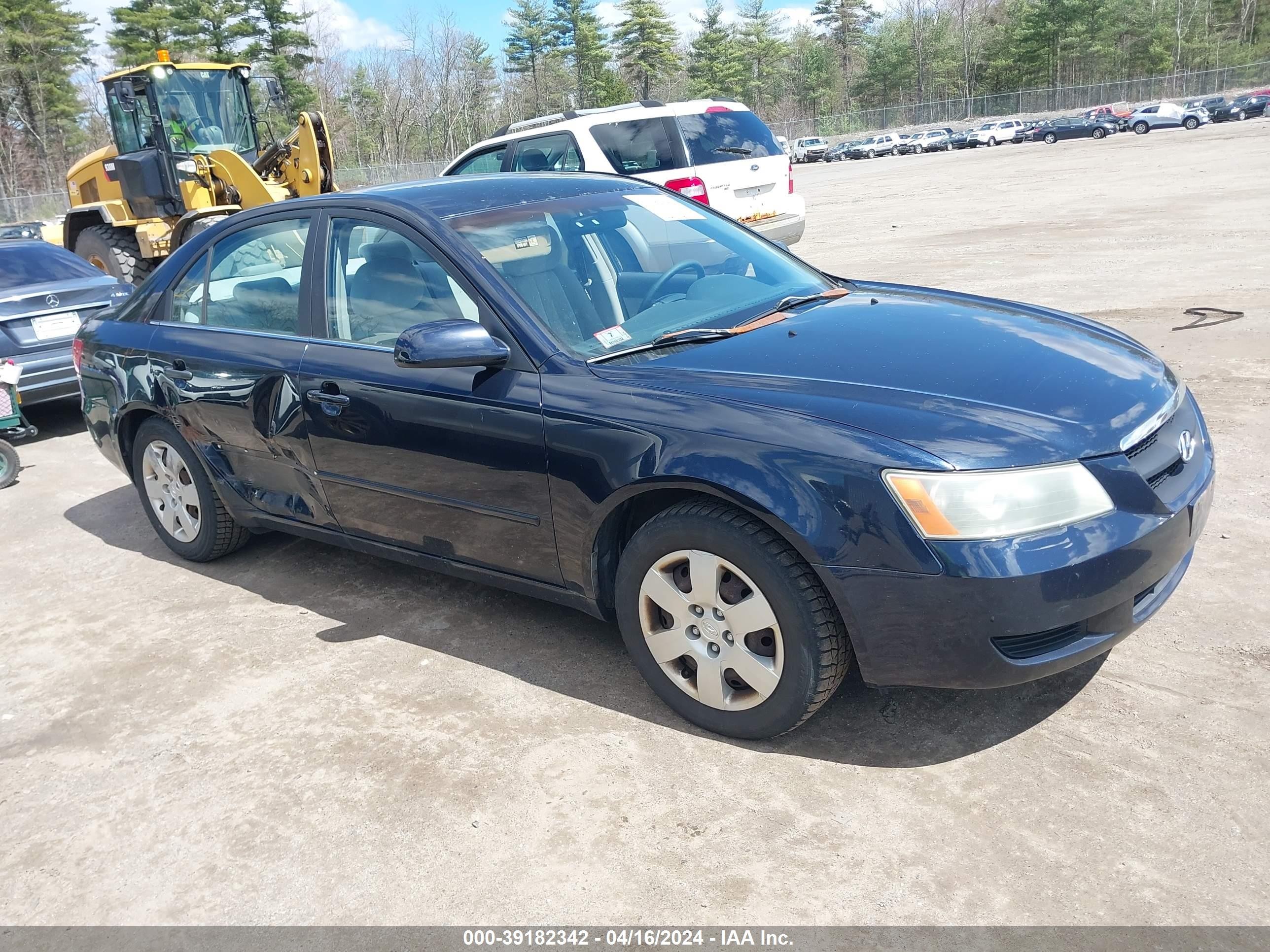 hyundai sonata 2007 5npet46c57h224903