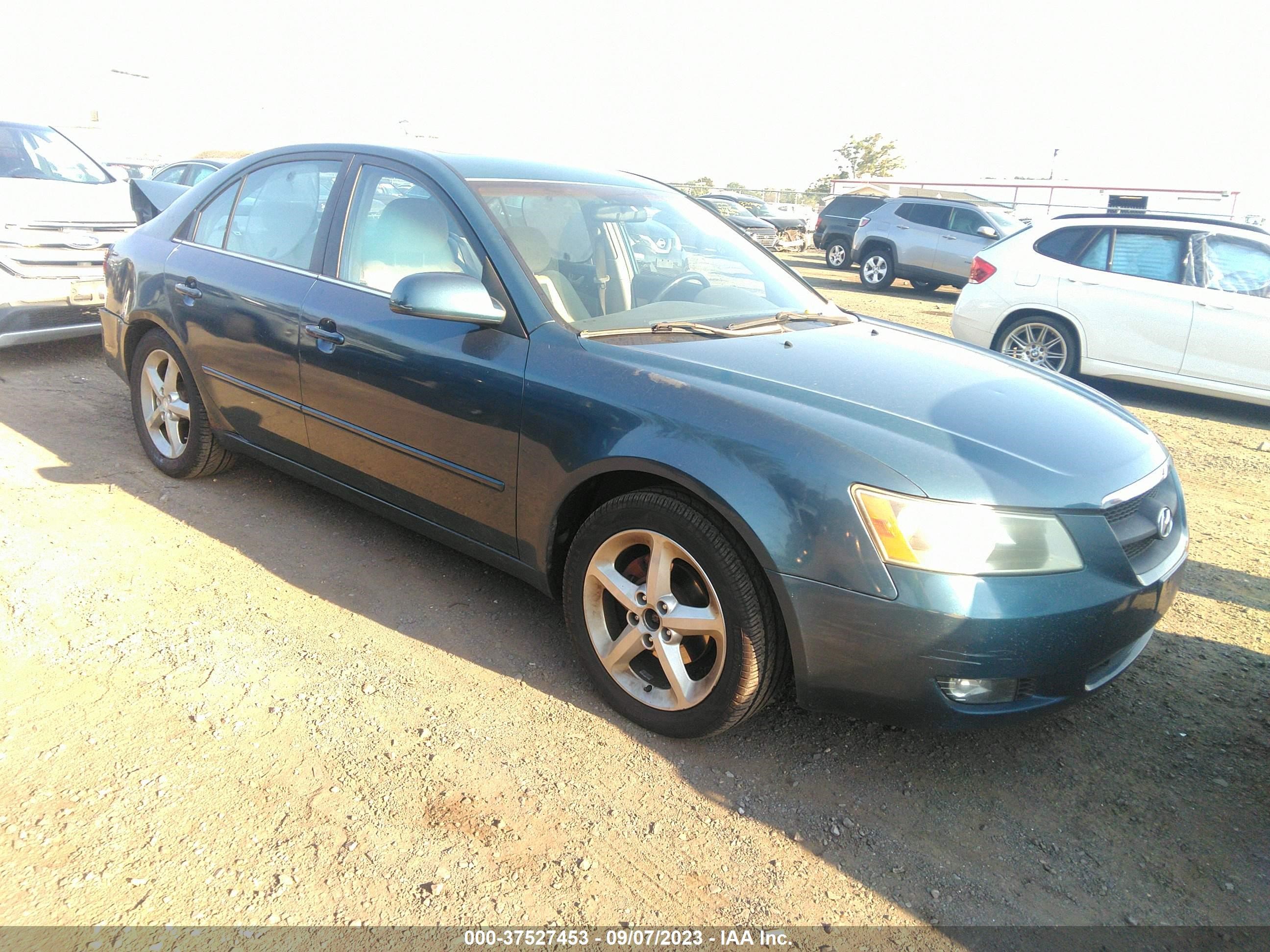 hyundai sonata 2007 5npet46c67h191913