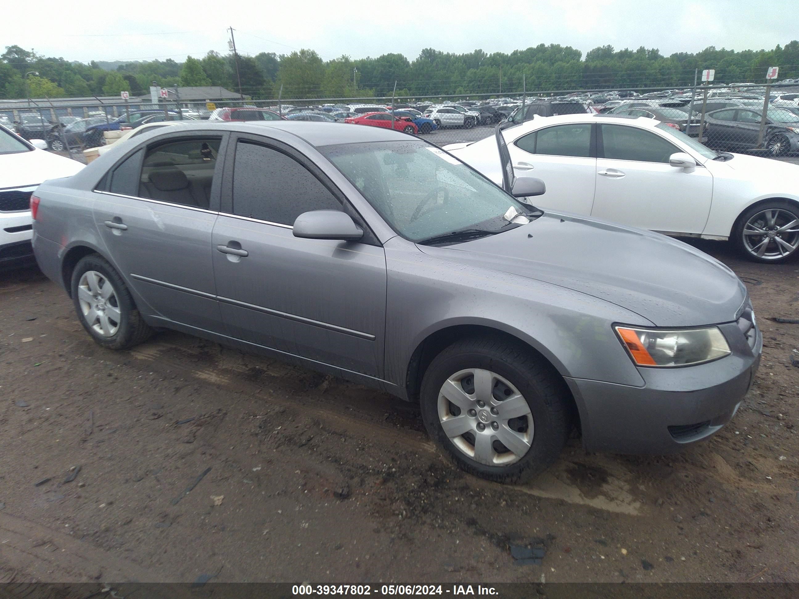 hyundai sonata 2007 5npet46c67h205910