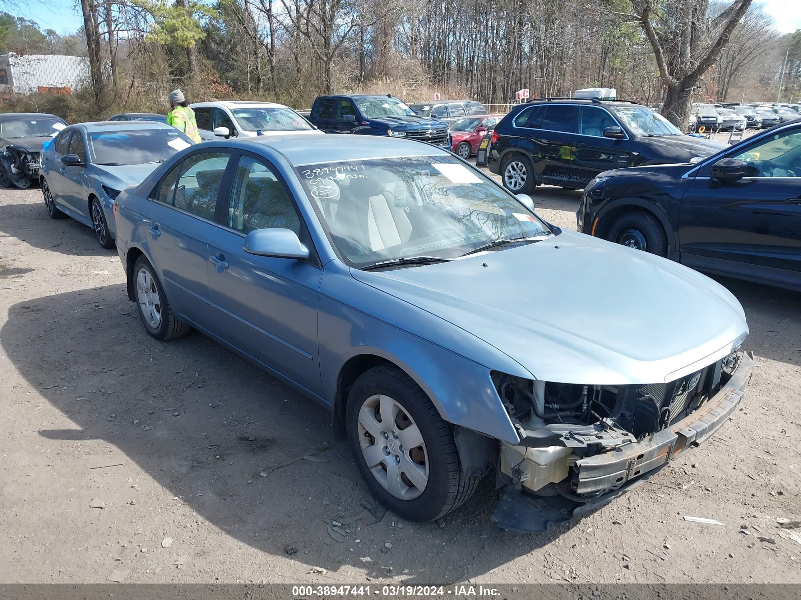 hyundai sonata 2009 5npet46c69h551622